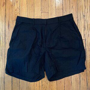 Black linen shorts Old Navy size XL